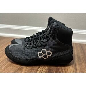 Rudis Colt 2.0 Wrestling Shoes Black High Top Combat Sport Sneakers Men Sz 9.5